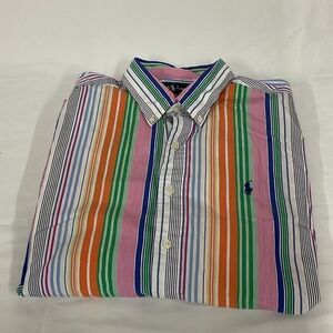 Ralph Lauren Multicolor Striped Button Down Shirt